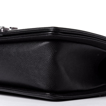 Chanel Caviar Quilted Medium Boy Flap Black 10 of 10