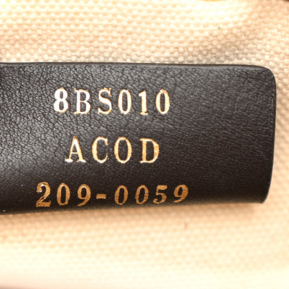 Fendi Sardinian Jacquard Vitello King F is Fendi FF 1974 Embroidered Mini Mon Tresor Bucket Bag Corda Praline 7 of 10