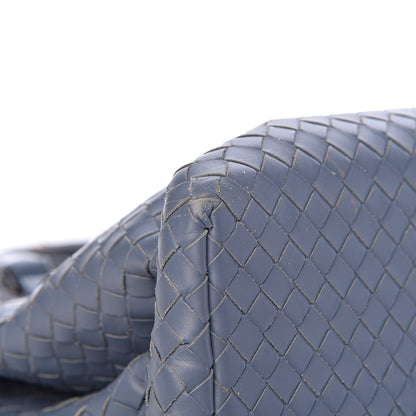 Bottega Veneta Nappa Intrecciato Medium Roma Tote Baltic Blue 20 of 23