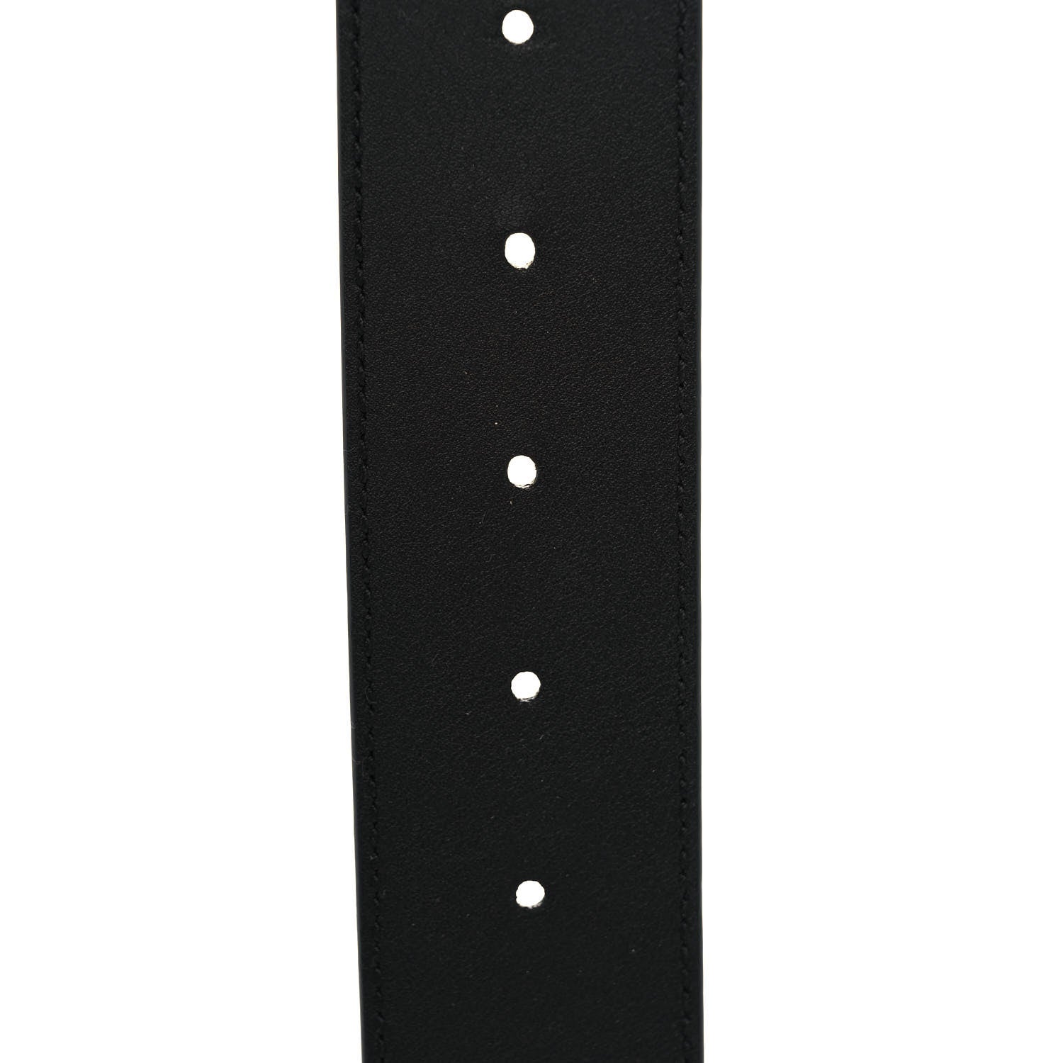Gucci Plutone Calfskin Double G 40mm Belt 90 36 Black 4 of 5