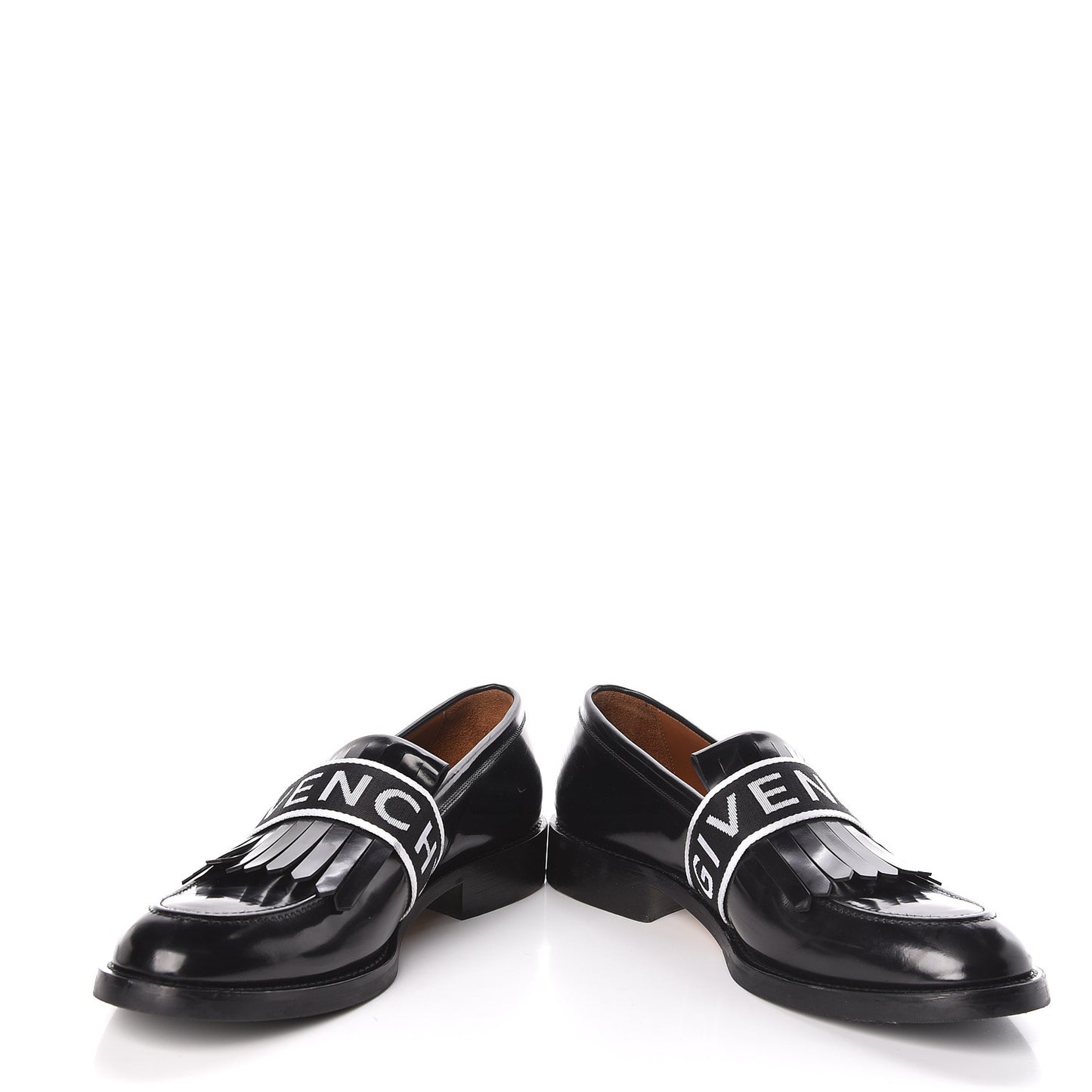 Calfskin Mens Cruz Penny Loafer 42 Black