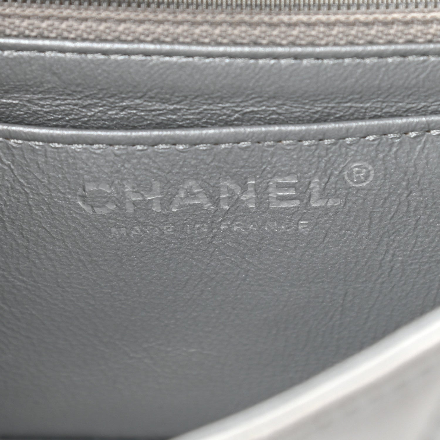 Chanel Metallic Lambskin Quilted Mini Rectangular Flap Silver 6 of 10