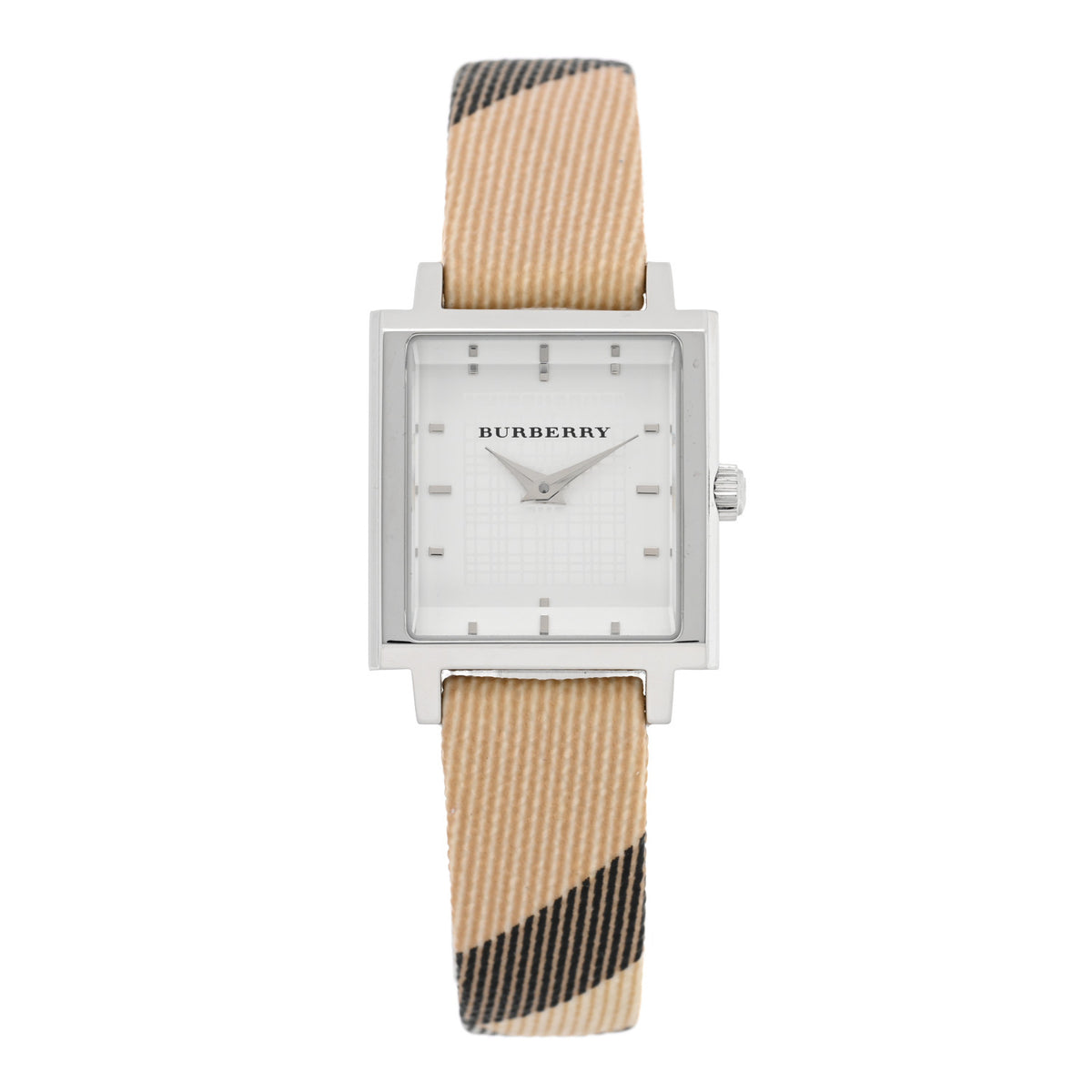 Stainless Steel Calfskin 24mm Nova Check Quartz Watch BU2016