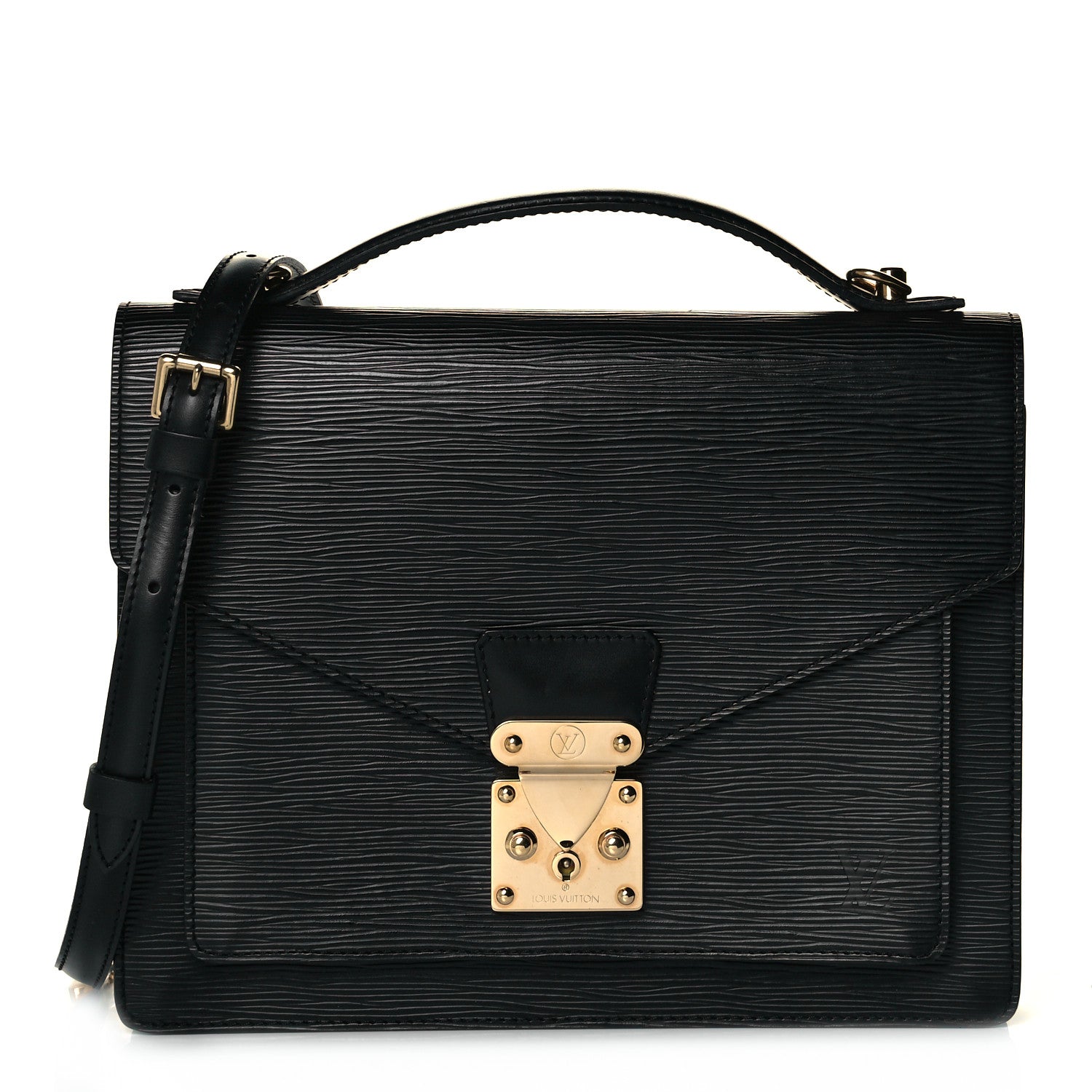 Louis Vuitton Epi Monceau Black 1 of 15