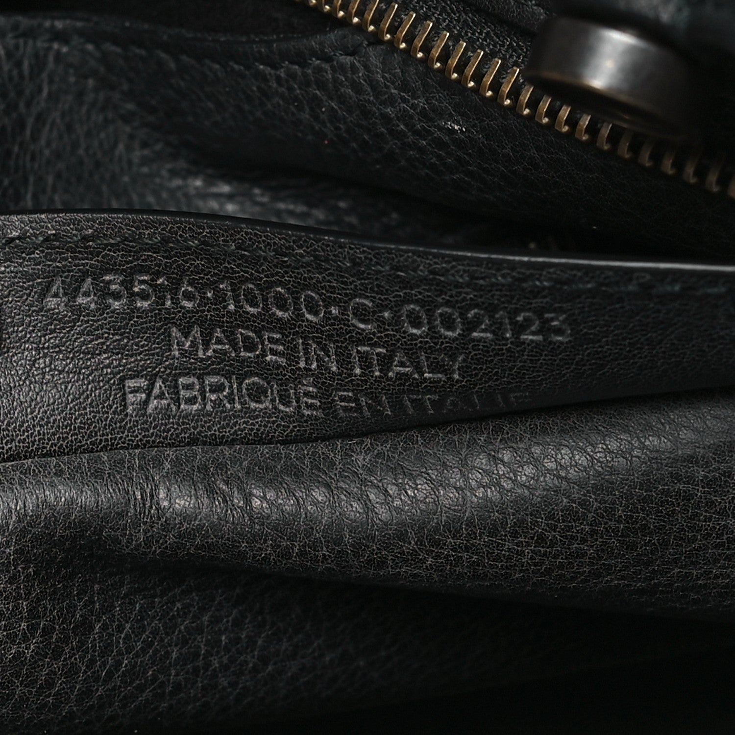 Balenciaga Veau Soyeux Perforated Blackout Hardware S City Black 8 of 13
