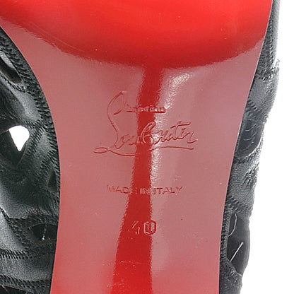 Christian Louboutin Leather Let Me Tell You 120 Ankle Boots 40 Black 5 of 5