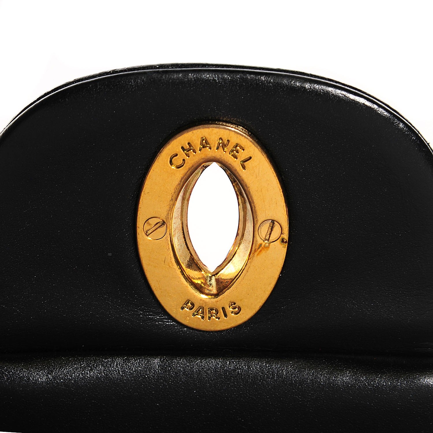 Chanel Lambskin Quilted XL Jumbo Flap Black 5 of 10