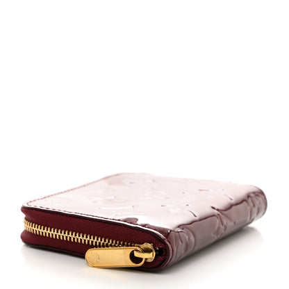 Louis Vuitton Vernis Zippy Coin Purse Rouge Fauviste 4 of 8