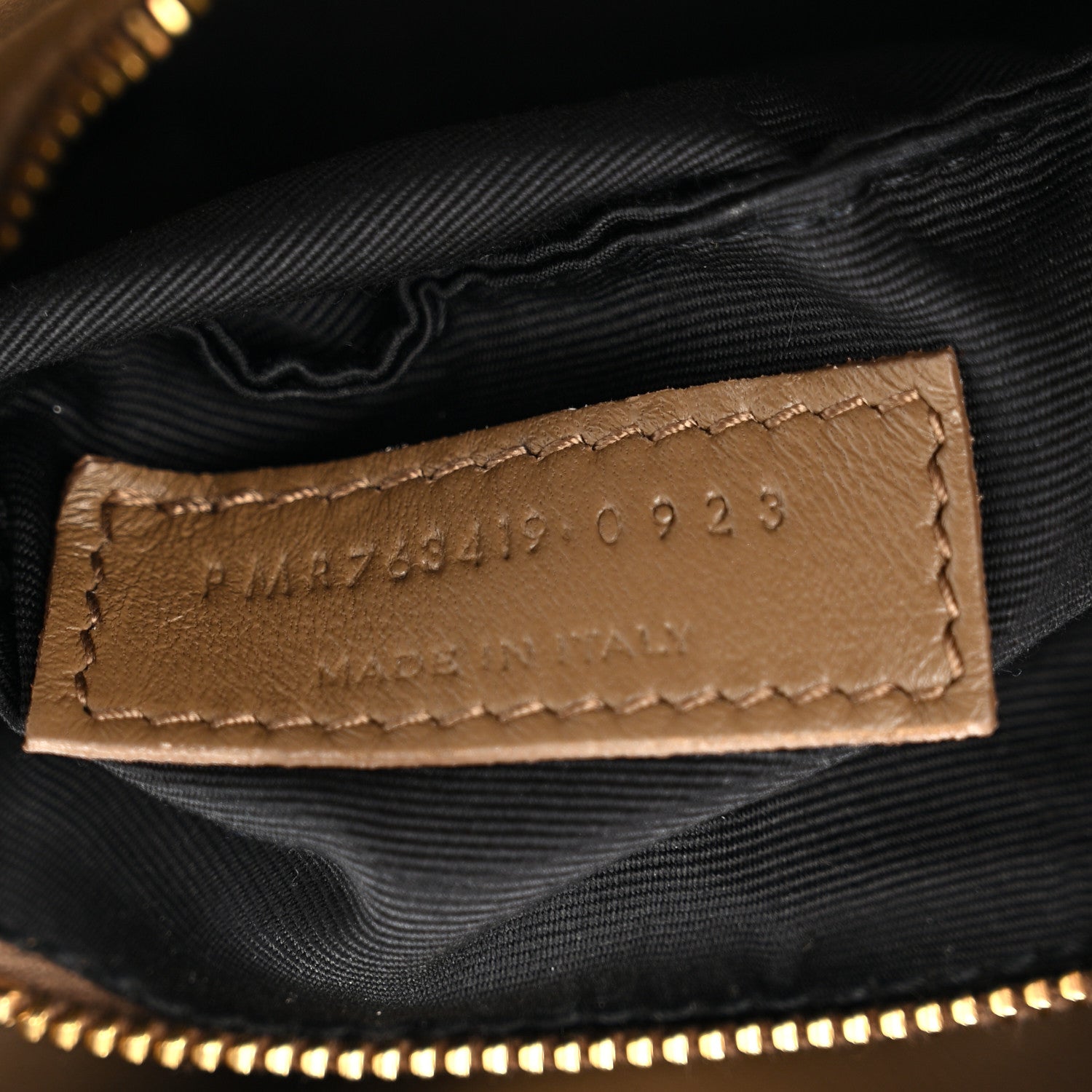 Saint Laurent Padded Lambskin Le 5 A 7 Hobo Dark Peanut 7 of 11