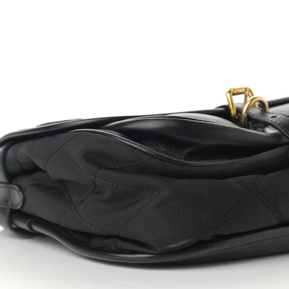 Prada Tessuto Nylon City Calfskin Quilted Crossbody Black 7 of 13