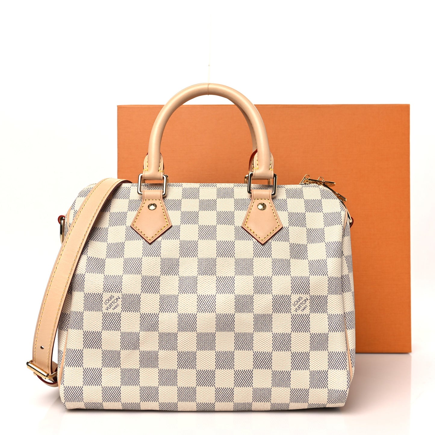 Damier Azur Speedy Bandouliere 25