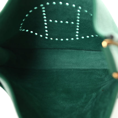 Hermes Taurillon Clemence Evelyne III PM Vert Vertigo 5 of 11