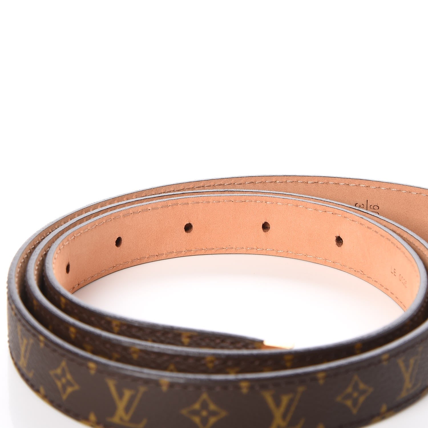 Louis Vuitton Monogram 20mm Belt 90 36 5 of 8