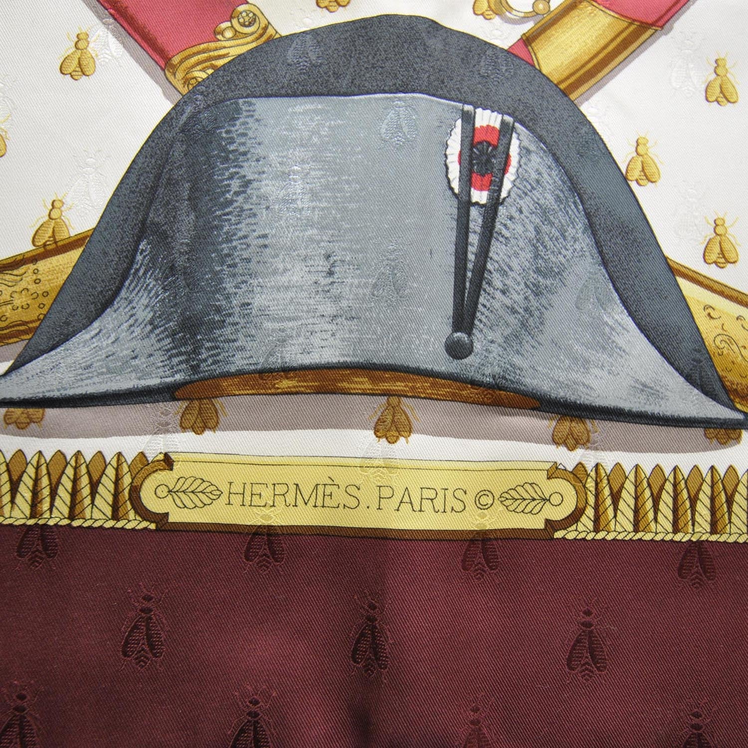 Hermes Silk Napoleon Scarf 90 3 of 6