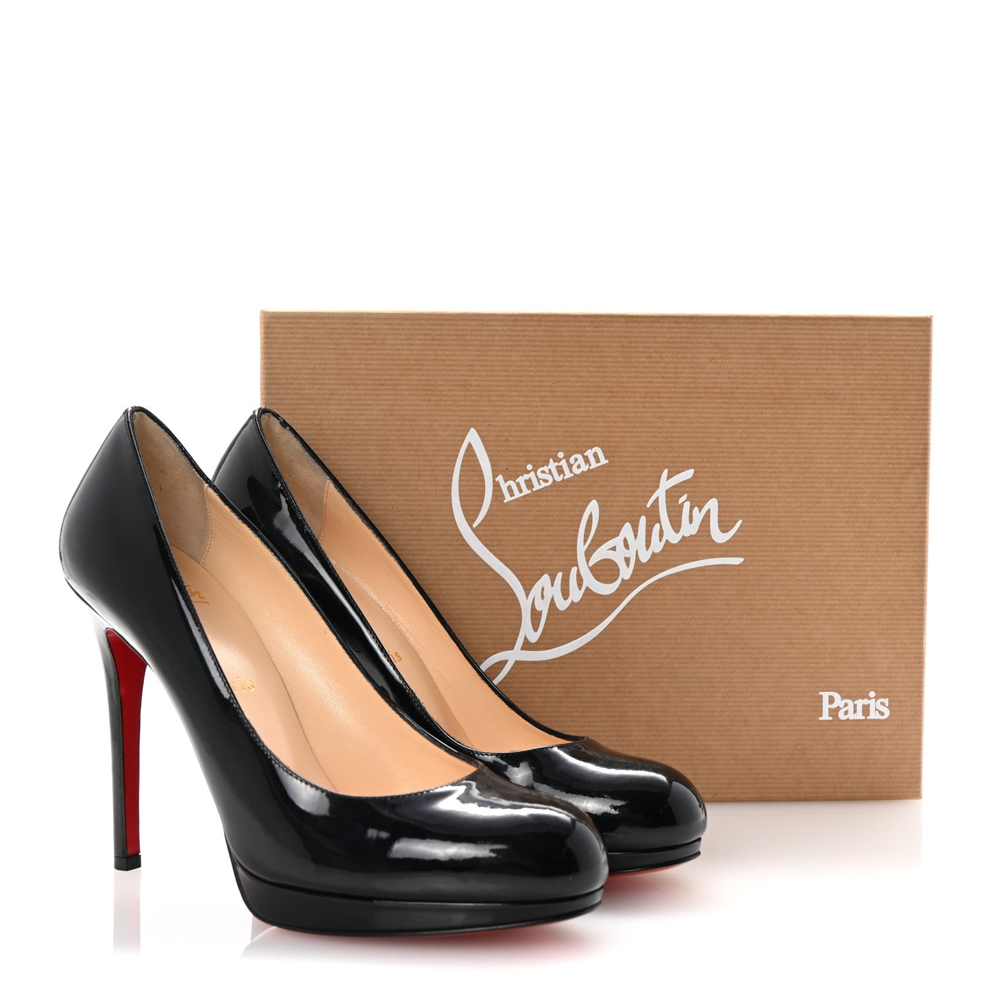 Patent New Simple 120 Pumps 38.5 Black