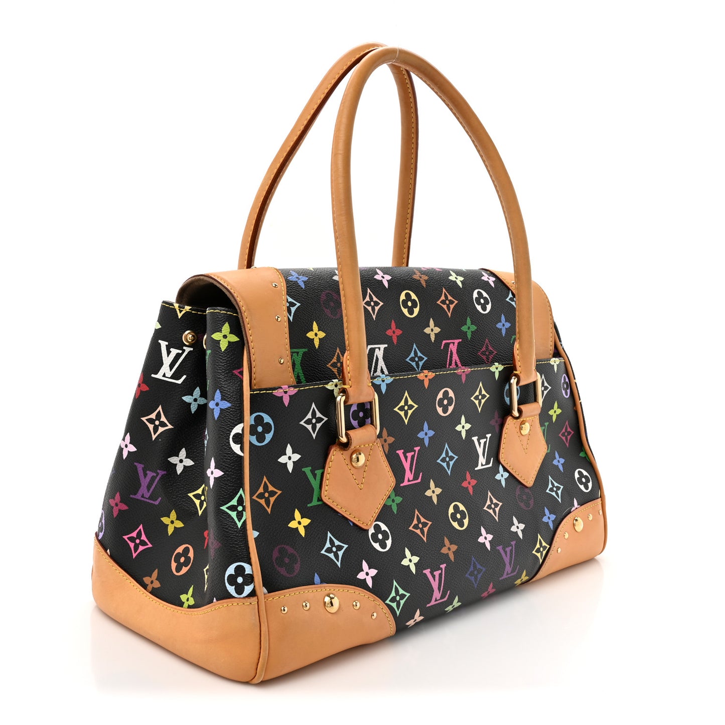Monogram Multicolor Beverly GM Black