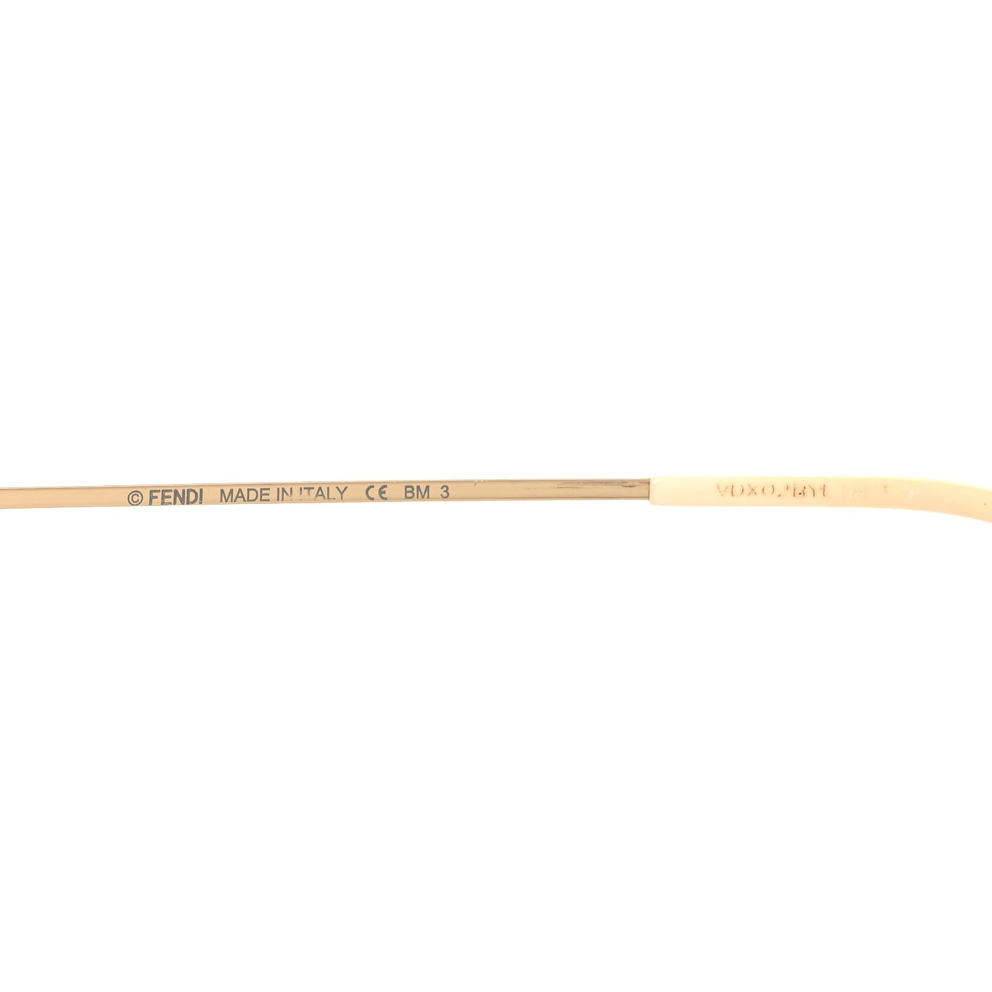 Metal Eyeline Aviator Sunglasses FF M0021/S Gold