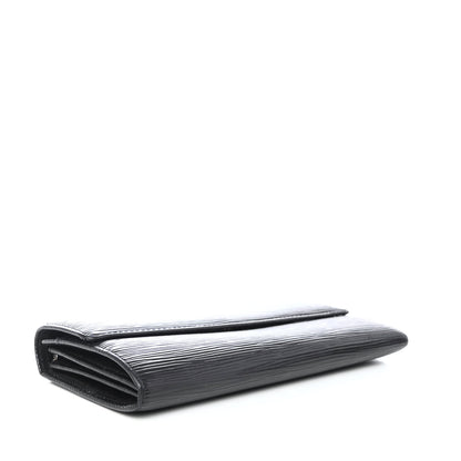 Louis Vuitton Epi Sarah Wallet Black 3 of 4