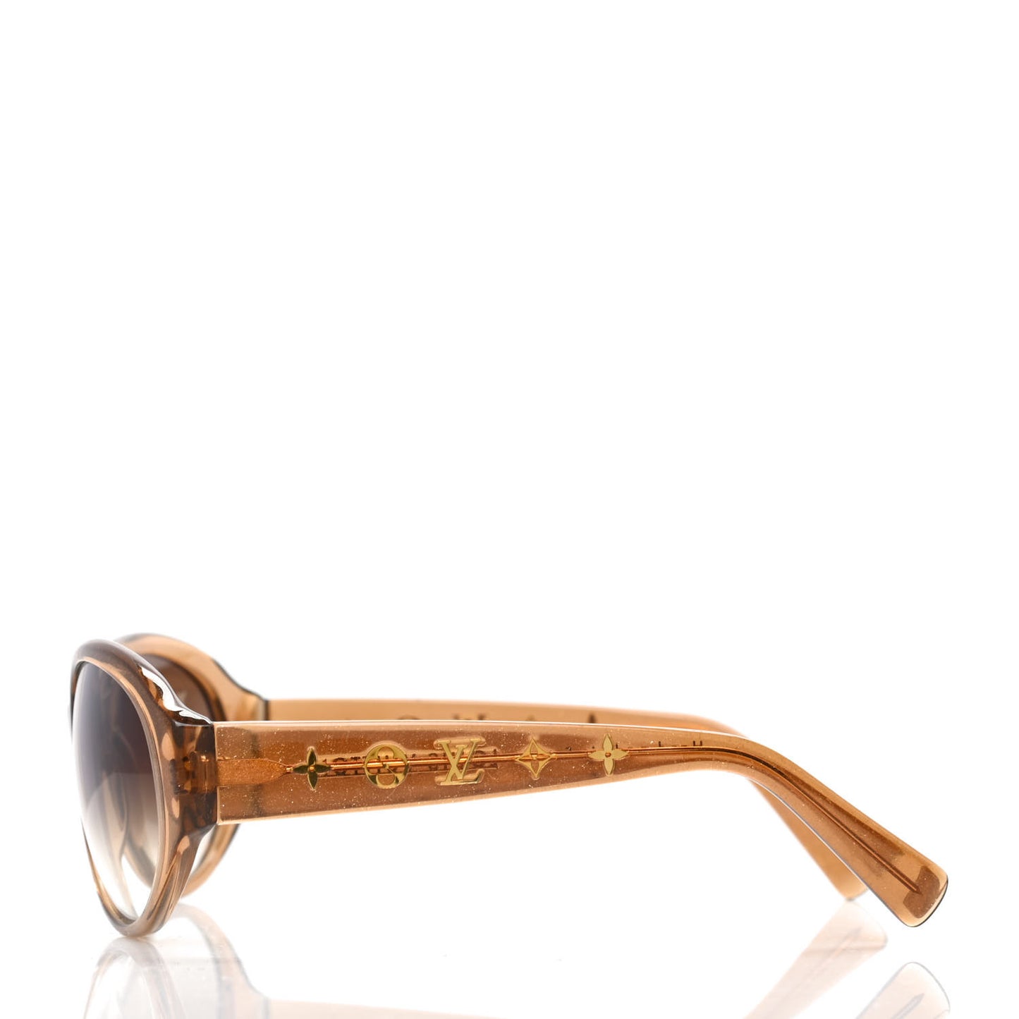 Obsession Rond Sunglasses Z0032W Glitter Honey