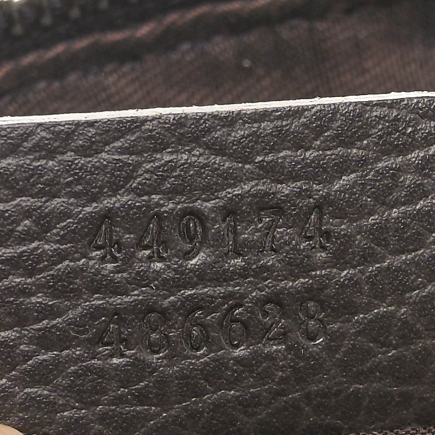 Monogram Belt Bag Dark Brown