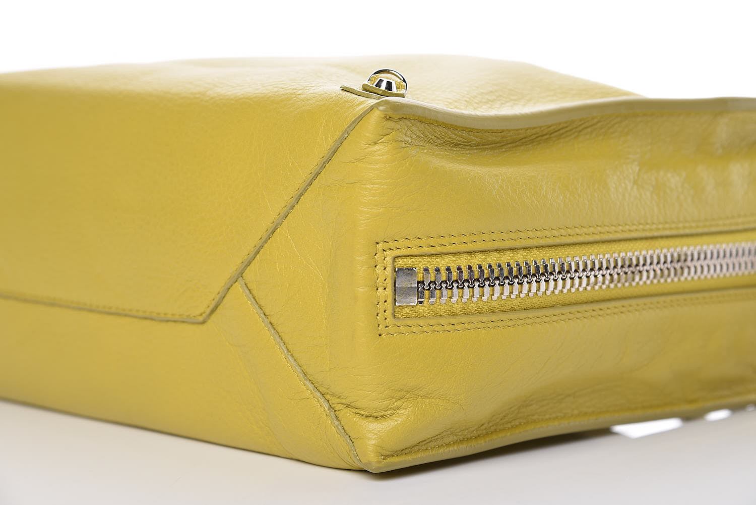 Balenciaga Calfskin Papier Mini A4 Jaune Citronnade 12 of 12