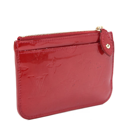 Louis Vuitton Vernis Key Pouch Pomme D'Amour 2 of 13