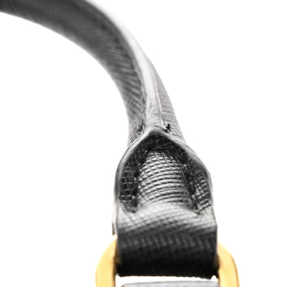 Prada Saffiano Lux Top Handle Crossbody Bag Black 14 of 14