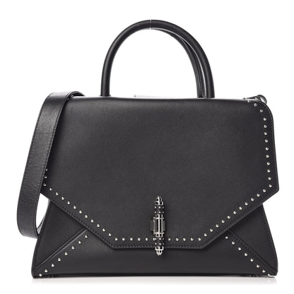 Givenchy Calfskin Studded Small Obsedia Satchel Black 1 of 15