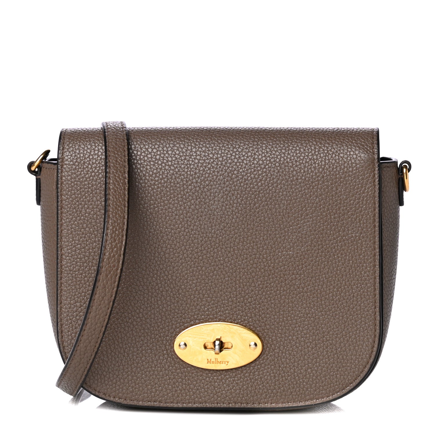 Mulberry Natural Grained Calfskin Small Darley Satchel Clay 1 of 11