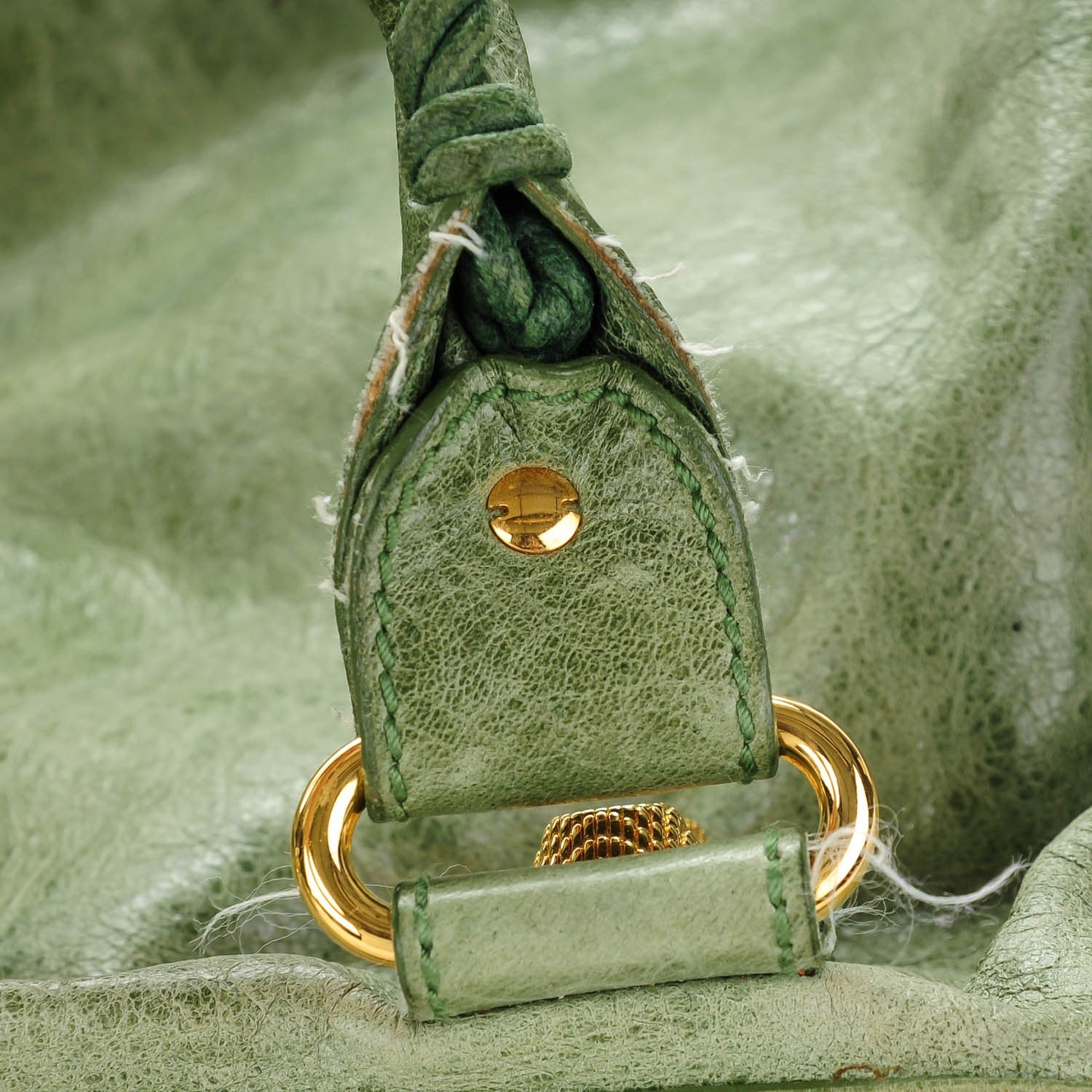 Balenciaga Agneau Giant 21 Gold Hardware Work Light Olive 9 of 17
