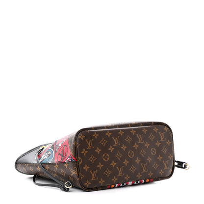 Louis Vuitton Monogram Kabuki Neverfull MM 5 of 20