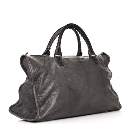 Balenciaga Chevre Classic Hardware Work Gris Fonce 2 of 23