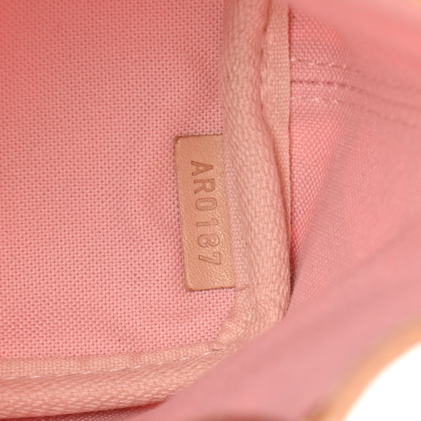 Damier Azur Tahitienne Nano Noe Rose Ballerine