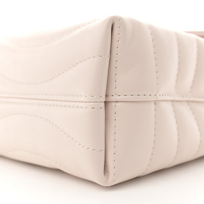Louis Vuitton Calfskin LV New Wave Chain Bag GM Ivory 8 of 9