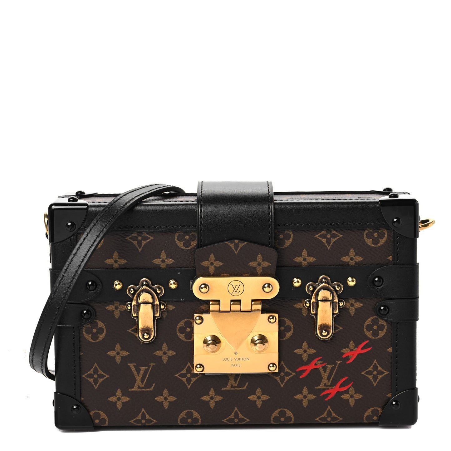 Monogram Petite Malle Black