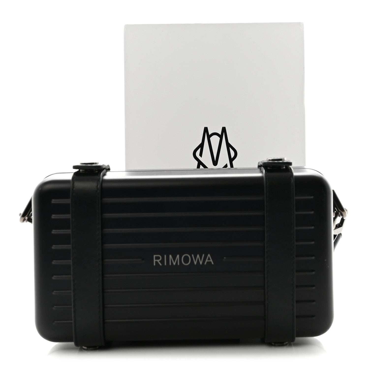 Rimowa Matte Aluminum Personal Cross-Body Bag Black 1884859