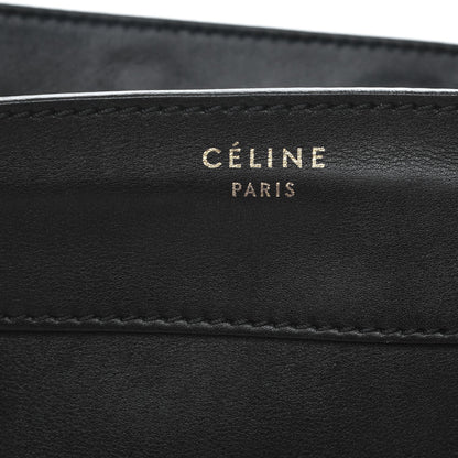 Celine Smooth Calfskin Shoulder Luggage Black 6 of 9