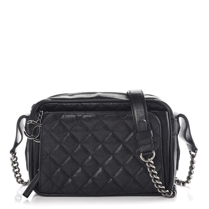 Chanel Caviar Quilted Medium Business Trip Camera Bag Black 1 of 10