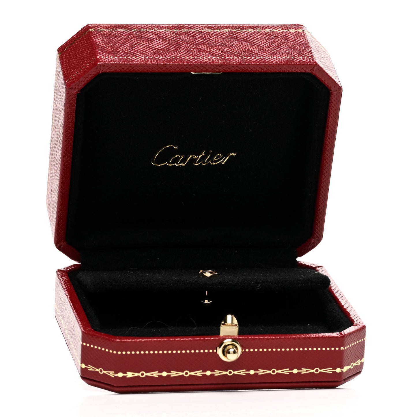 18K Yellow Gold LOVE Single Earring