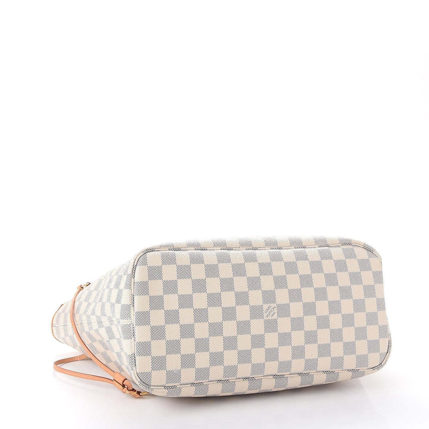 Damier Azur Neo Neverfull MM Rose Ballerine