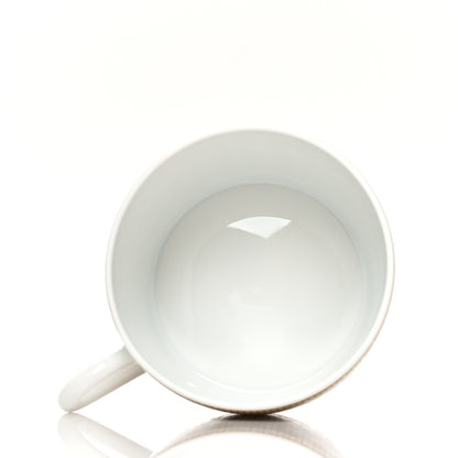 Hermes Porcelain Mosaique Au 24 Gold Tea Cup And Saucer Set Of 2 3 of 10