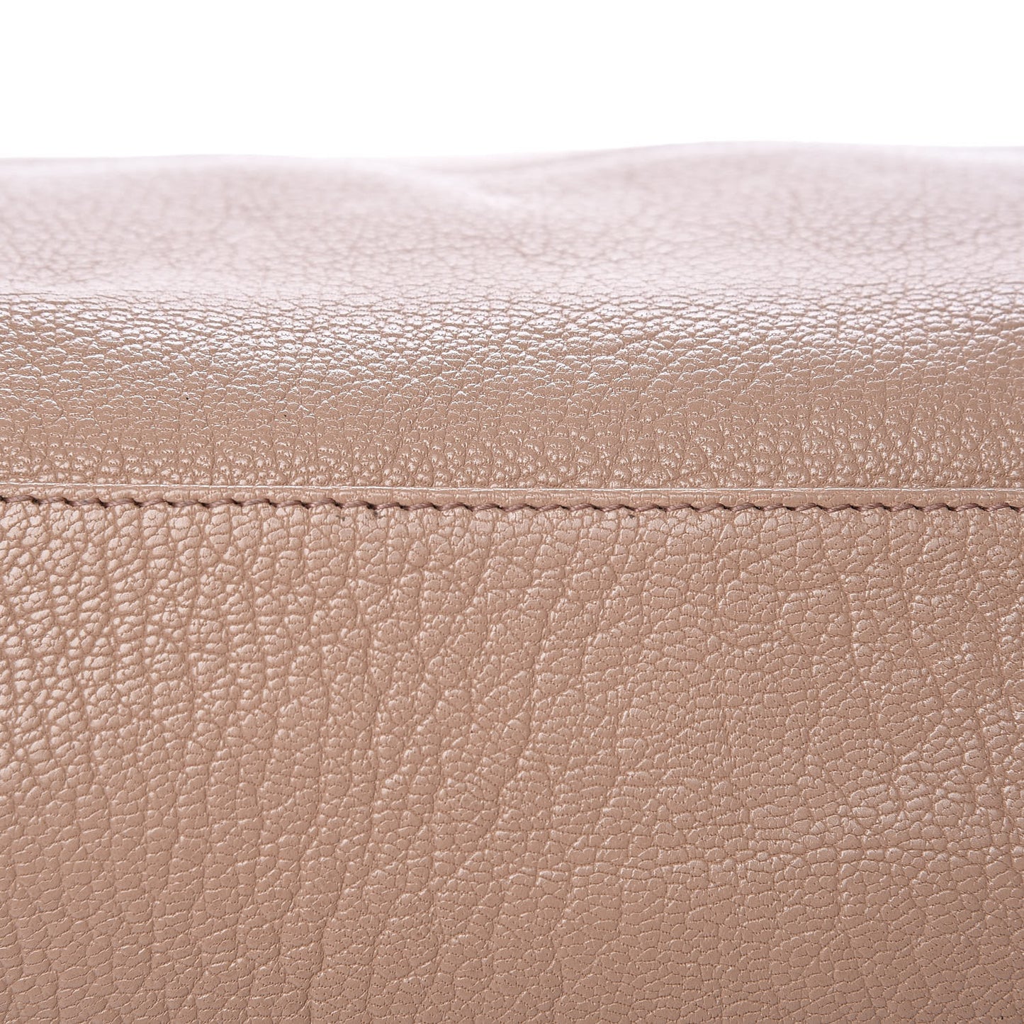 Chevre Gold Metallic Edge Hardware City Rose Des Sables