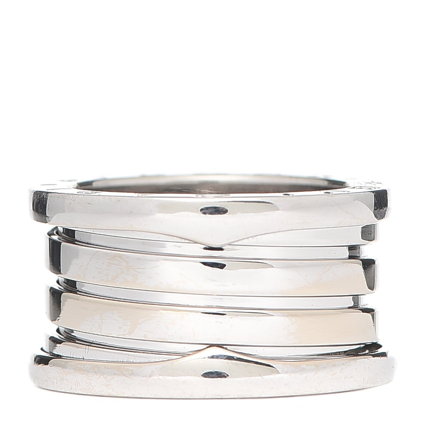 18K White Gold B.Zero1 Four-Band Ring 50 5.5