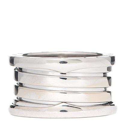 Bulgari 18K White Gold B.Zero1 Four-Band Ring 50 5.5 3 of 6