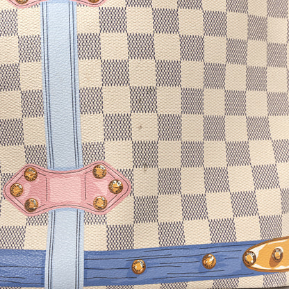 Louis Vuitton LOUIS VUITTON Damier Azur Summer Trunks Neo Neverfull MM 9 of 13