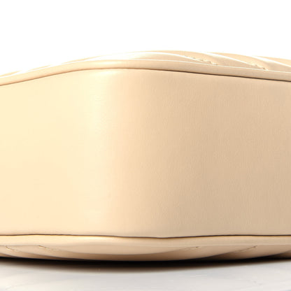 Saint Laurent Calfskin Matelasse Monogram Lou Camera Bag Ivory Natural 8 of 9