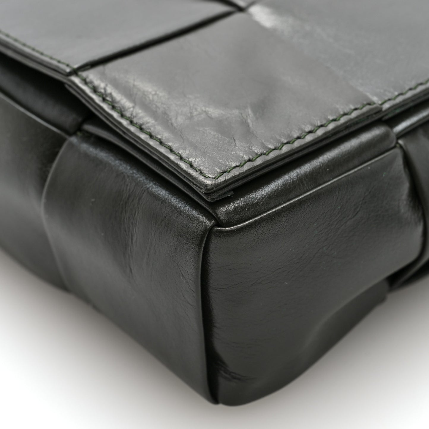 Paper Calfskin Intreccio Cassette Belt Bag Camping