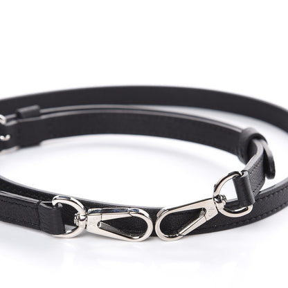 Louis Vuitton Calfskin Capucines Adjustable Shoulder Strap Black 3 of 3