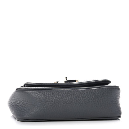 Mulberry Heavy Grained Calfskin Mini Darley Satchel Charcoal 4 of 10