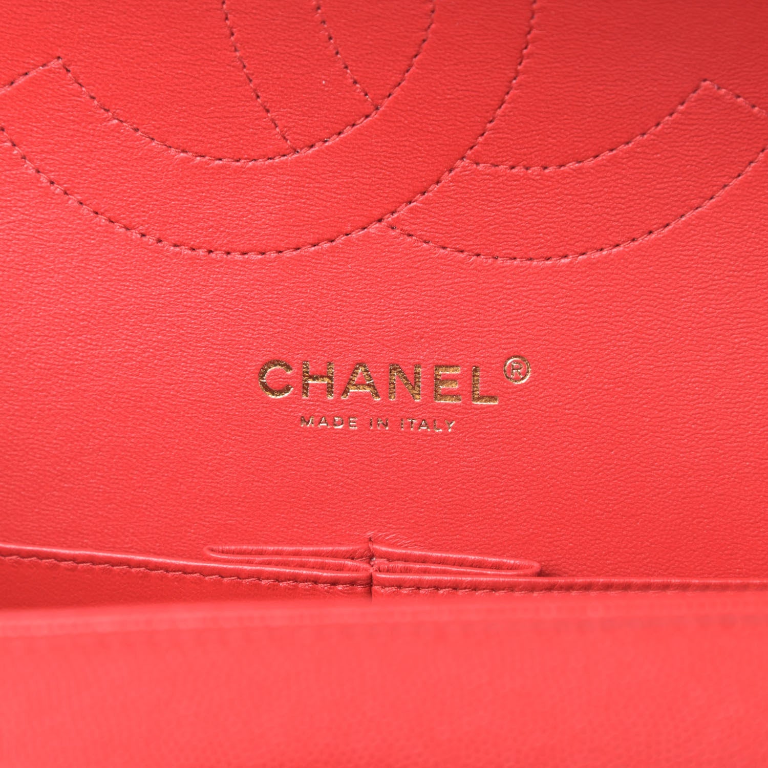 Chanel Caviar Quilted Jumbo Double Flap Red 6 of 12